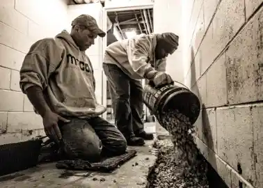 McCoy Contractors, Inc. - Backfill over new drain tile install