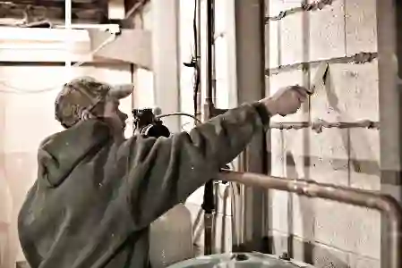 Foundation stabilization system installation in Milwaukee by McCoy Contractors