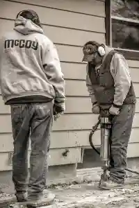 Foundation wall reinforcement in Milwaukee by McCoy Contractors