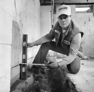 McCoy Contractors early project site in Milwaukee - foundation repair work from company history