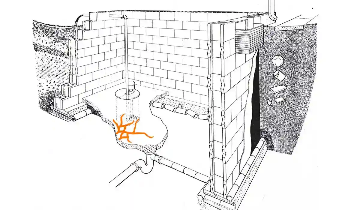 Floor Cracks Diagram